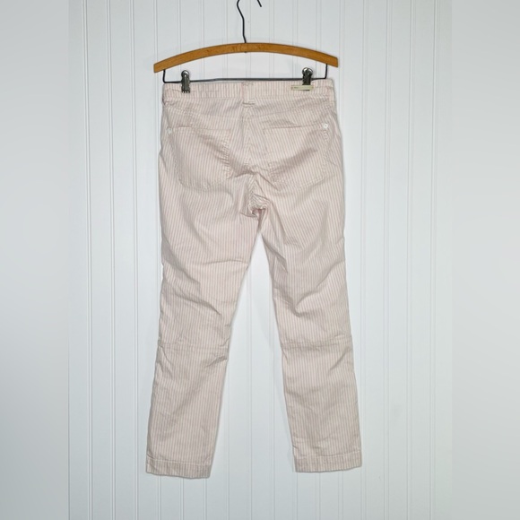 Pilcro and the Letterpress Blushed Striped Cropped Pants - Picture 5 of 8